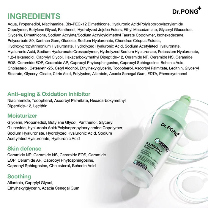 เซรั่ม Dr.PONG BarrierX Activein Serum