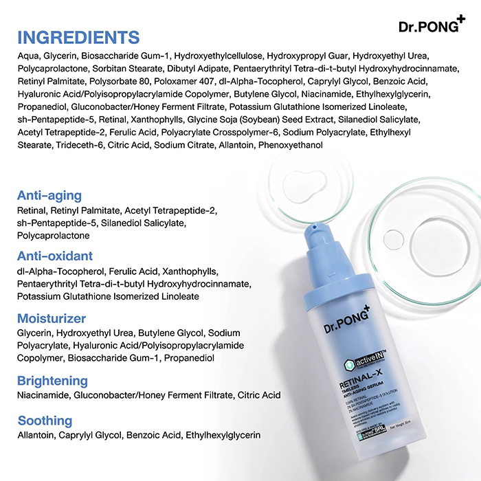 เซรั่ม Dr.PONG Retinal-X Activein Serum