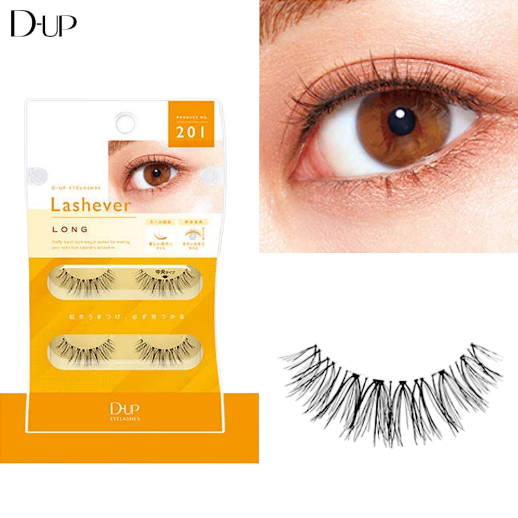 ขนตาปลอม D-UP Eyelashes Lashever Long