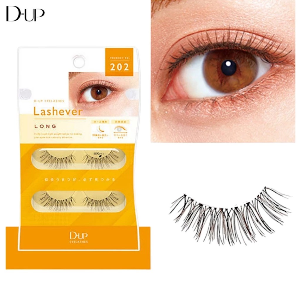 ขนตาปลอม D-UP Eyelashes Lashever Long