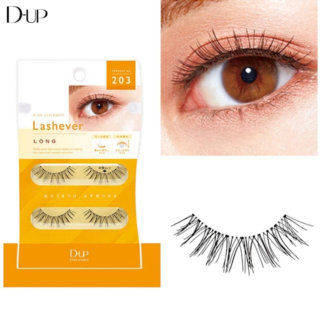 ขนตาปลอม D-UP Eyelashes Lashever Long