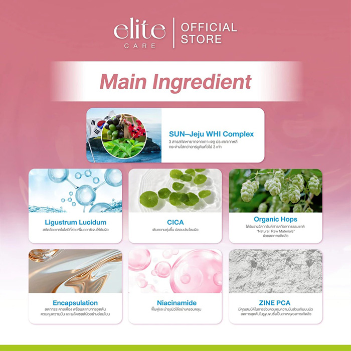 คลีนซิ่ง Elite Care Pure Active Double & Luminous Micellar Cleansing