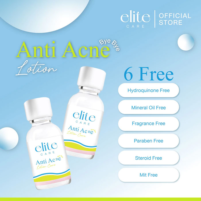 แป้งน้ำแต้มสิว Elite Care Anti Acne Lotion