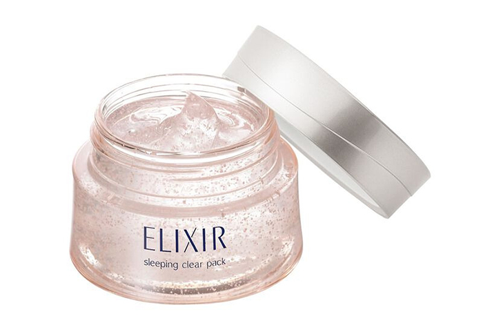 สลีปปิ้งมาส์ก Elixir Whitening Sleeping Clear Pack