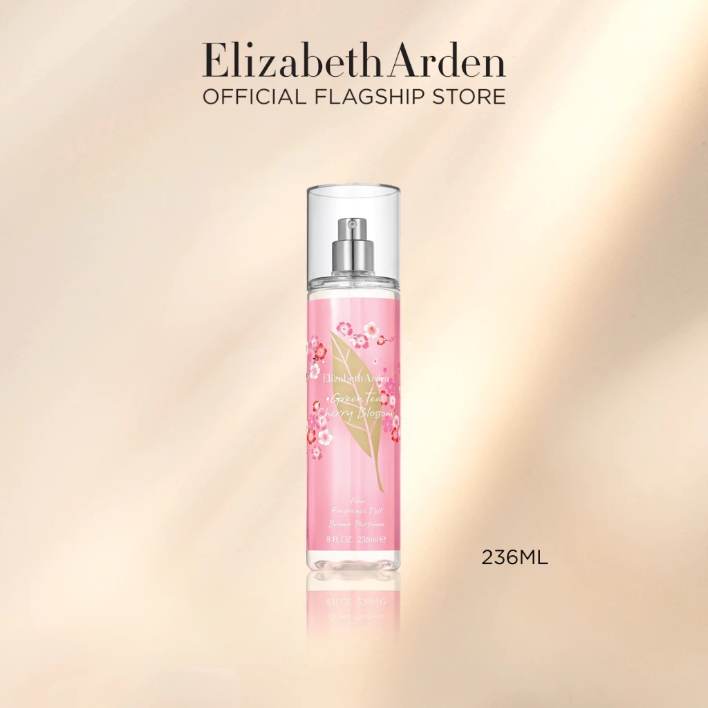 น้ำหอมกลิ่นกรีนทีเชอร์รี่บลอสซัม Elizabeth Arden Green Tea Cherry Blossom Fine Fragrance Mist