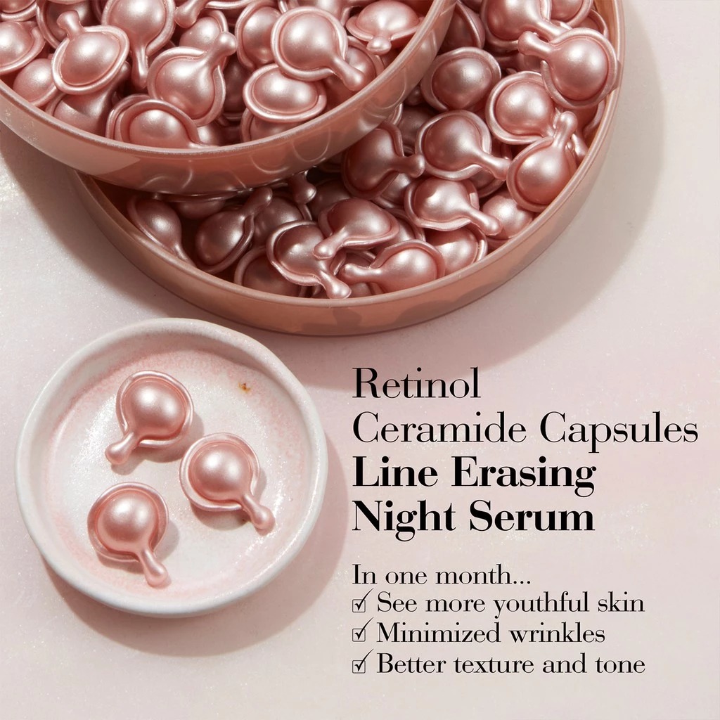 เซรั่มบำรุงผิว Elizabeth Arden Retinol Ceramide Capsules Night Serum 30 Capsules