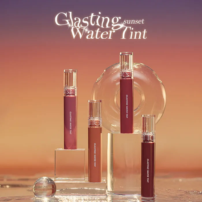 ลิปทินท์ ROM&ND Glasting Water Tint