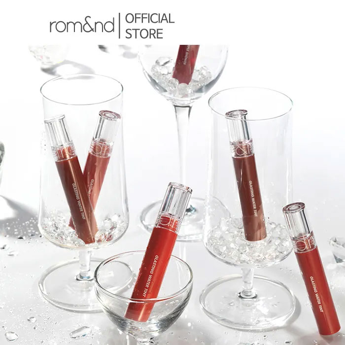 ลิปทินท์ ROM&ND Glasting Water Tint