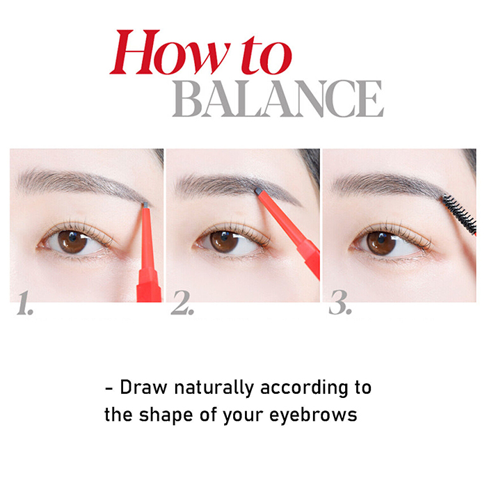 ดินสอเขียนคิ้ว ESPOIR The Brow Balance Pencil