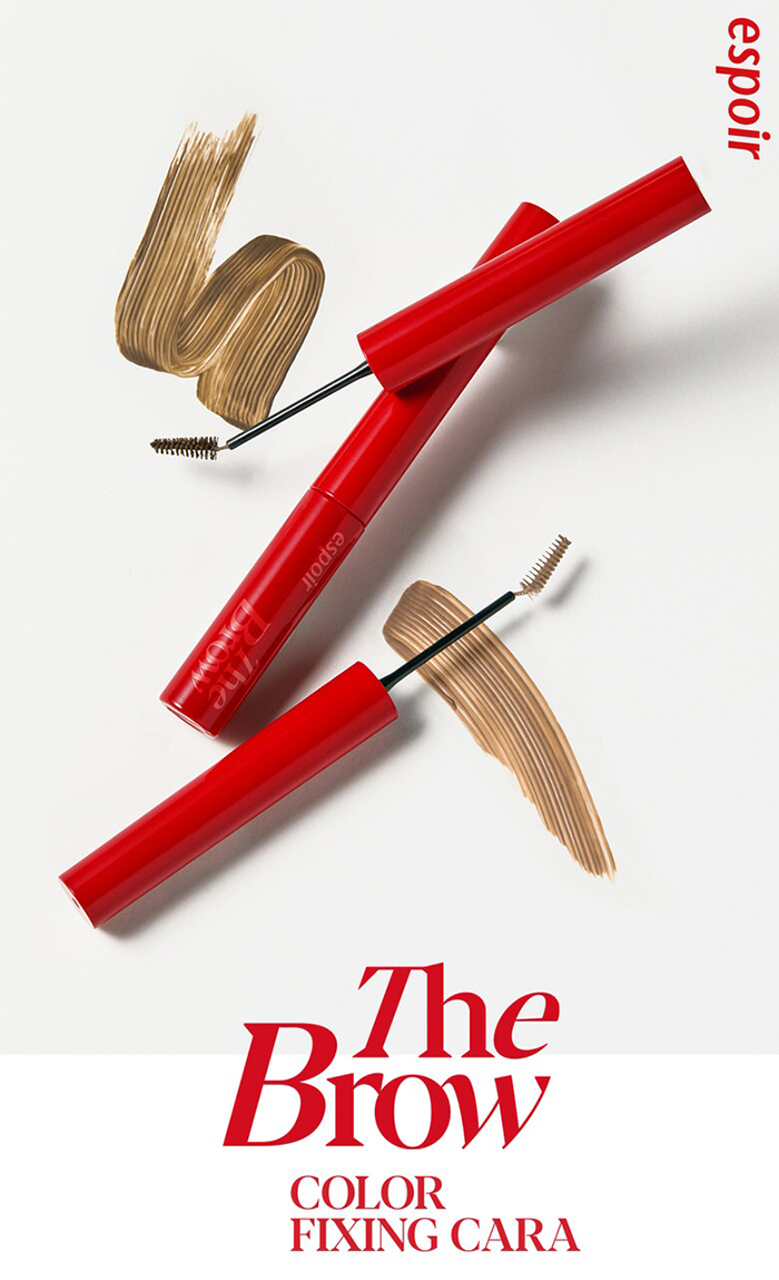 มาสคาร่าปัดคิ้ว ESPOIR The Brow Color Fixing Cara