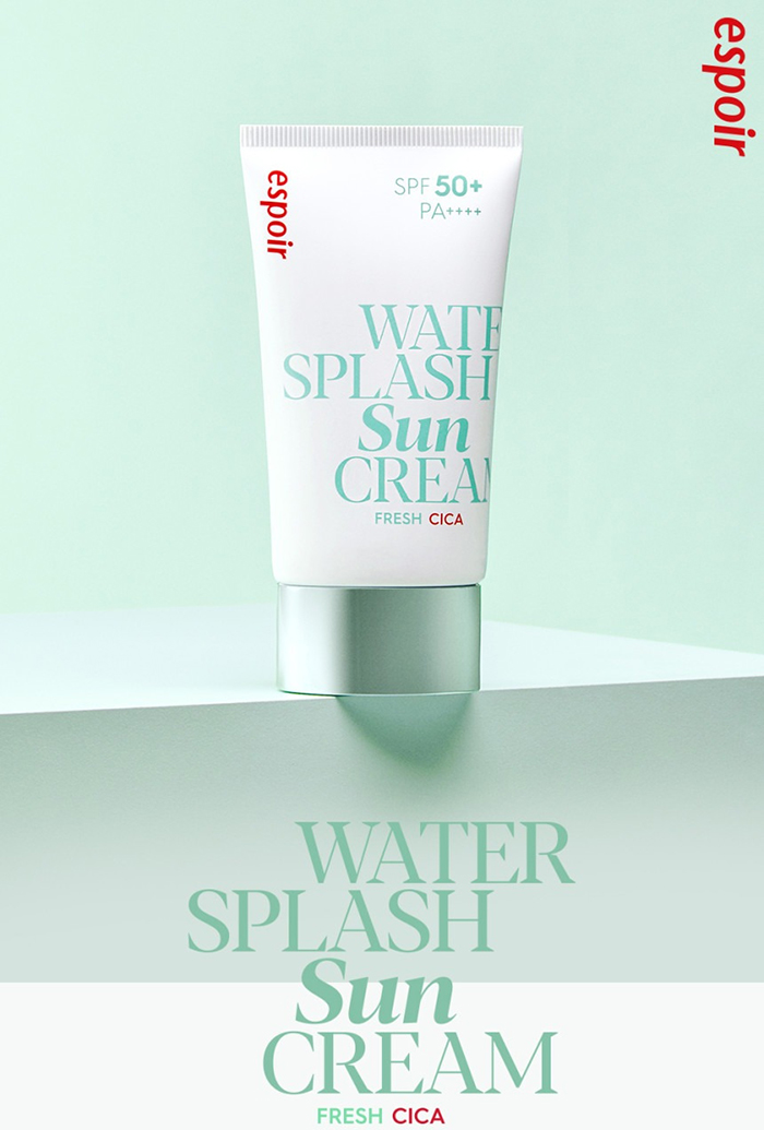 ครีมกันแดด ESPOIR Water Splash Sun Cream Fresh Cica