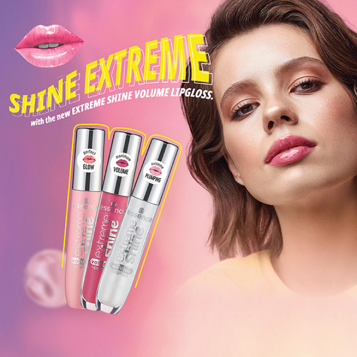 ลิปกลอส essence Extreme Shine Volume Lipgloss