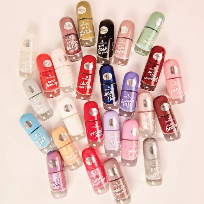 สีเจลทาเล็บ essence Gel Nail Colour 