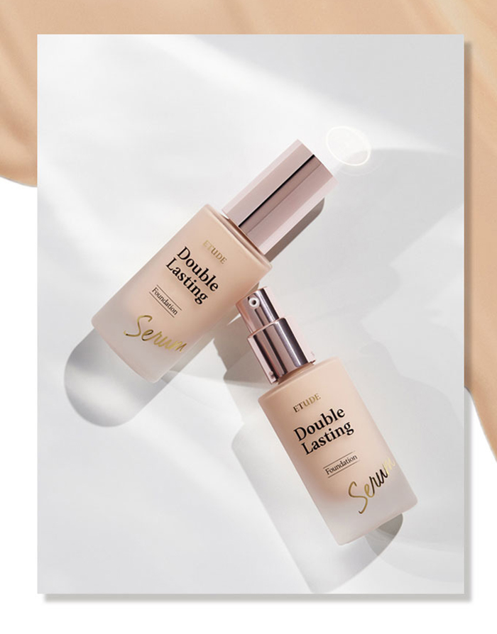 ครีมรองพื้นบำรุงผิว Etude House Double Lasting Serum Skin Foundation