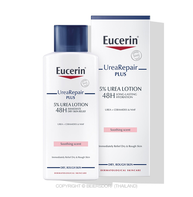 โลชั่นบำรุงผิวกาย Eucerin Urea Repair Plus 5% Urea Lotion 48H Long-Lasting Hydration