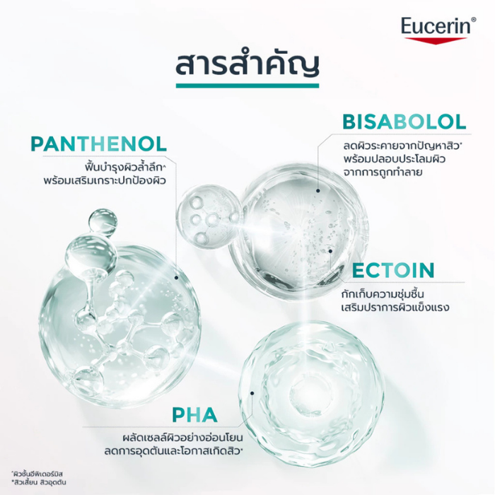 โฟมล้างหน้า Eucerin DermoPure Clinical Amino Cleansing Foam โฟมล้างหน้า Eucerin DermoPure Clinical Amino Cleansing Foam