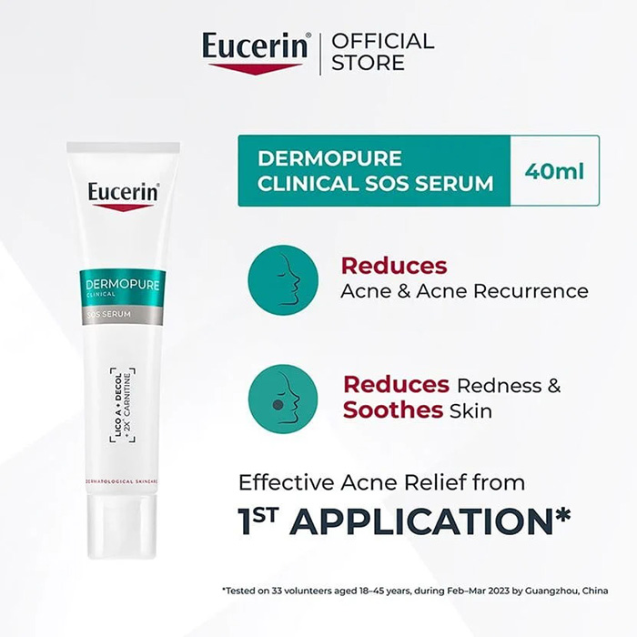 เซรั่ม Eucerin DermoPure Clinical SOS Serum