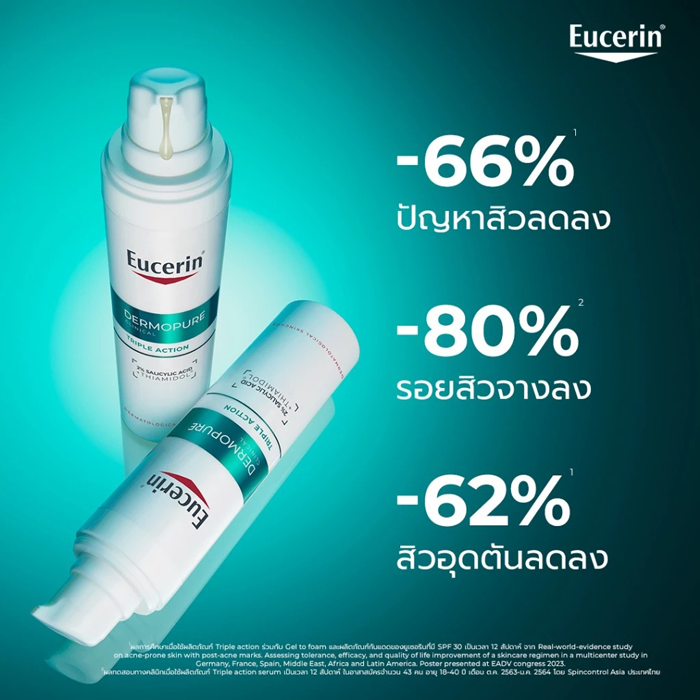 เซรั่มจัดการปัญหาสิวและรอยสิว Eucerin Dermopure Clinical Triple Action เซรั่มจัดการปัญหาสิวและรอยสิว Eucerin Dermopure Clinical Triple Action