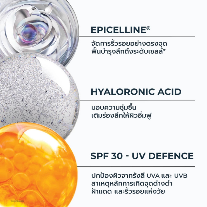 ครีมบำรุงผิวตอนกลางวัน Eucerin Hyaluron Filler +Longevity Epicelline Day Care SPF30 ครีมบำรุงผิวตอนกลางวัน Eucerin Hyaluron Filler +Longevity Epicelline Day Care SPF30
