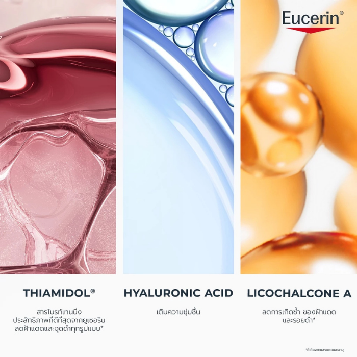 ส่วนผสมสำคัญของ Eucerin Spotless Brightening Skin Tone Perfecting Body Lotion ส่วนผสมสำคัญของ Eucerin Spotless Brightening Skin Tone Perfecting Body Lotion