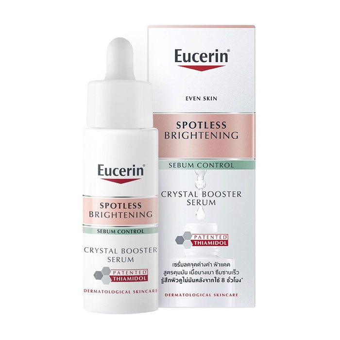 Eucerin Spotless Brightening Sebum Control Crystal Booster Serum เซรั่ม