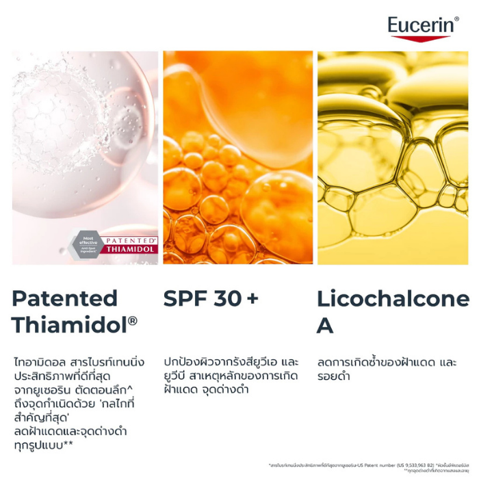 ครีมบำรุงผิวสูตรกลางวัน Eucerin Spotless Brightening Day Fluid SPF 30 ครีมบำรุงผิวสูตรกลางวัน Eucerin Spotless Brightening Day Fluid SPF 30