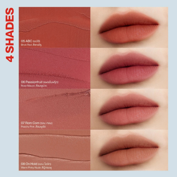 ลิปทินท์เนื้อครีมมูส EVERPINK Feel Good Mousse Lip Tint ลิปทินท์เนื้อครีมมูส EVERPINK Feel Good Mousse Lip Tint