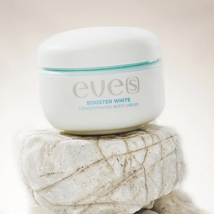 บูสเตอร์ฟ้า EVE'S Booster White Concentrated Body Cream บูสเตอร์ฟ้า EVE'S Booster White Concentrated Body Cream