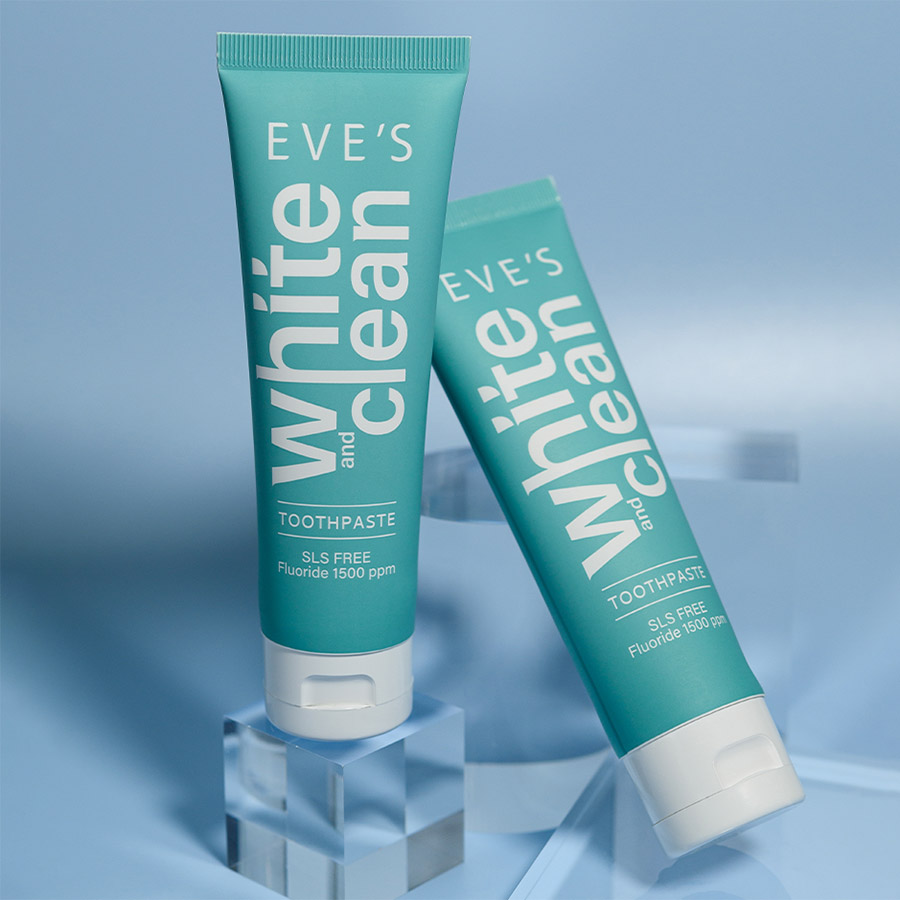 ยาสีฟัน Eve's White & Clean Toothpaste