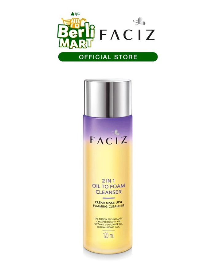คลีนเซอร์ Faciz 2 IN 1 Oil to Foam Cleanser