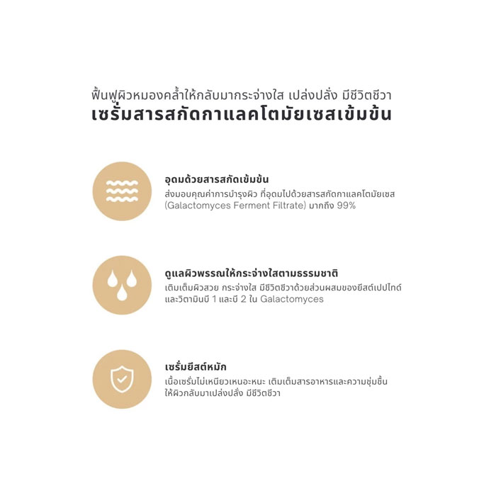 เซรั่ม Graymelin Galactomyces Ferment Filtrate