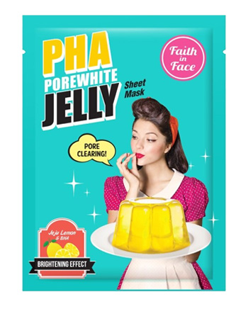 แผ่นมาสก์หน้า Faith in Face Jelly Sheet Mask - PHA Porewhite