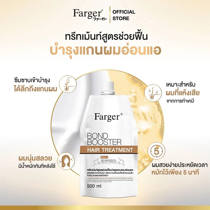 ทรีทเมนท์ Farger Hair Treatment Bond Booster