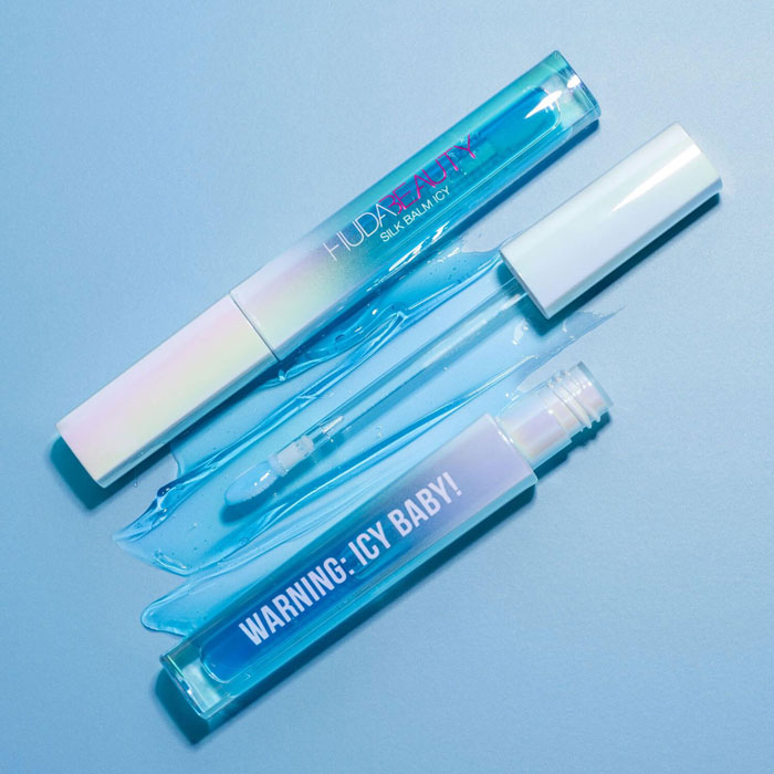 ลิปบาล์ม Huda Beauty Silk Balm Icy Cryo-Plumping Lip Balm