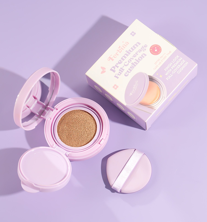 คุชชั่น Ferbina Premium Full Coverage Cushion SPF 50 PA+++