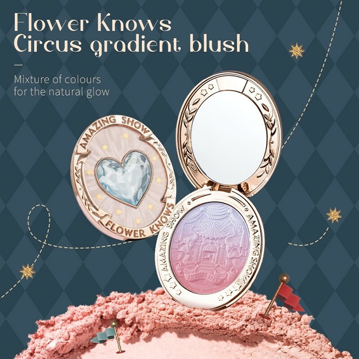 บลัชออน Flower Knows Circus Gradient Blush