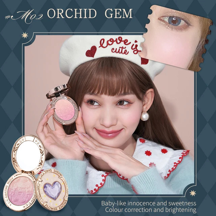 บลัชออน Flower Knows Circus Gradient Blush