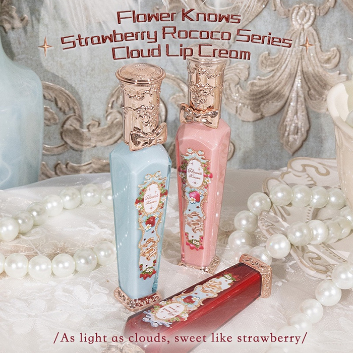 ลิปจิ้มจุ่ม ลิปเนื้อแมท Flower Knows Strawberry Rococo Cloud Lip Cream