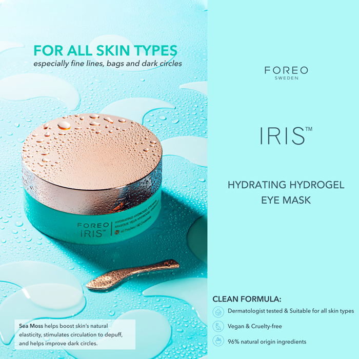 อายเจลมาสก์ FOREO Iris Hydrating Hydrogel Eye Mask