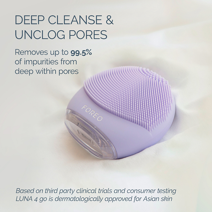 เครื่องล้างหน้าขนาดพกพา FOREO Luna™ 4 Go Facial Cleansing & Massaging Device