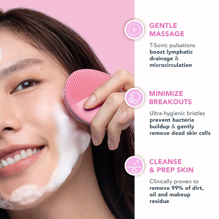 เครื่องล้างหน้า ขนาดมินิ FOREO Luna™ 4 Mini Dual Sided Facial Cleansing Massager