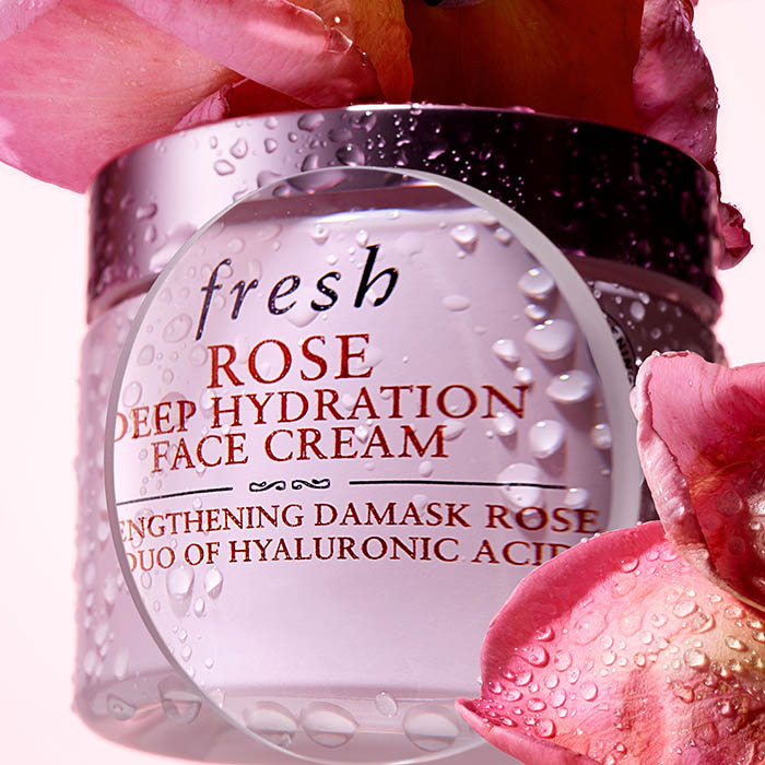 มอยส์เจอไรเซอร์ Fresh Rose Deep Hydration Face Cream