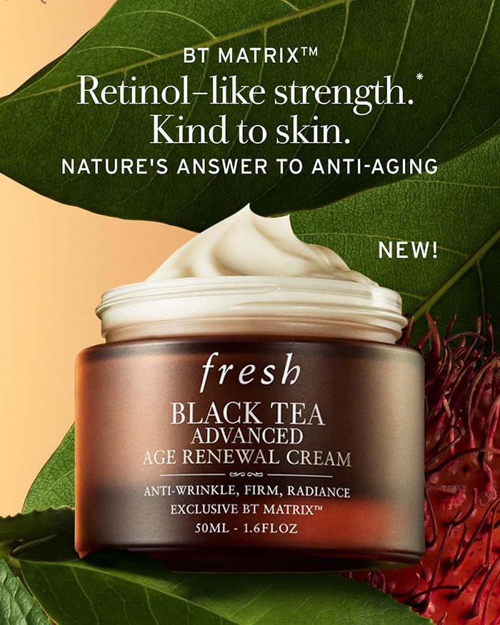 ครีมบำรุงผิวหน้า Fresh Black Tea Advanced Age Renewal Cream