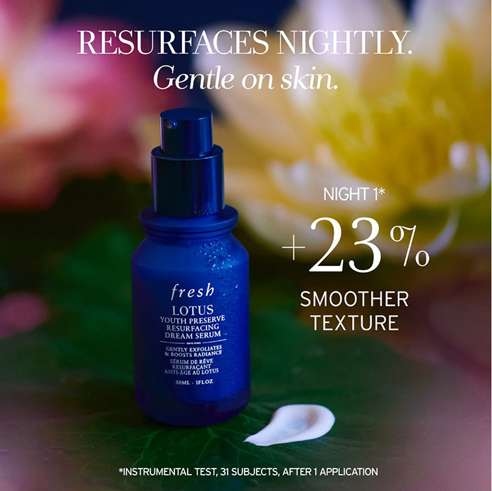 เซรั่ม Fresh Lotus Youth Preserve Resurfacing Dream Serum