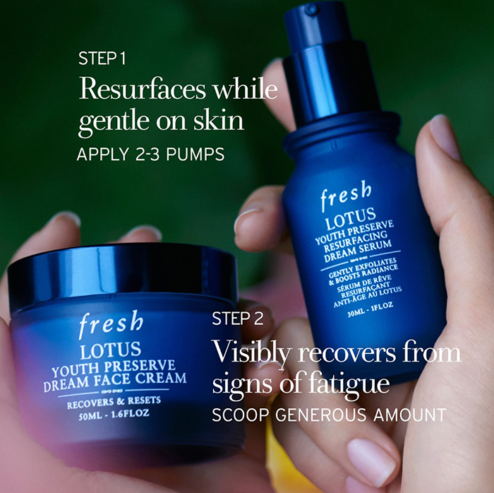 เซรั่ม Fresh Lotus Youth Preserve Resurfacing Dream Serum