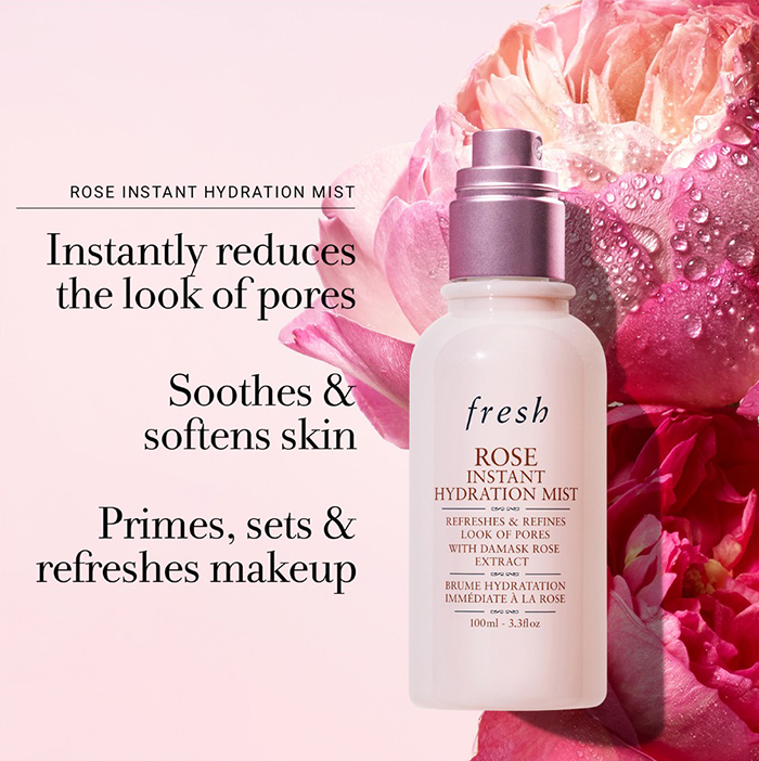 สเปรย์บำรุงผิวหน้า FRESH Rose Instant Hydration Mist