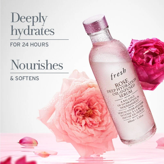 เซรั่ม Fresh Rose Deep Hydration Oil-Infused Serum