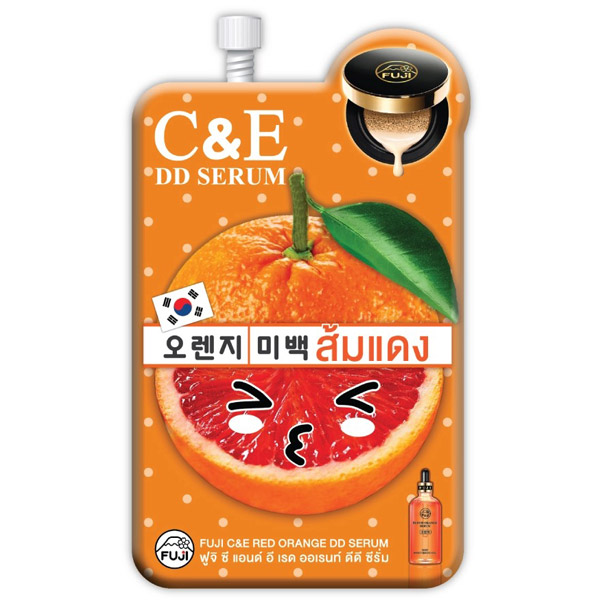 FUJI C&E Red Orange DD Serum ดีดีส้มแดง