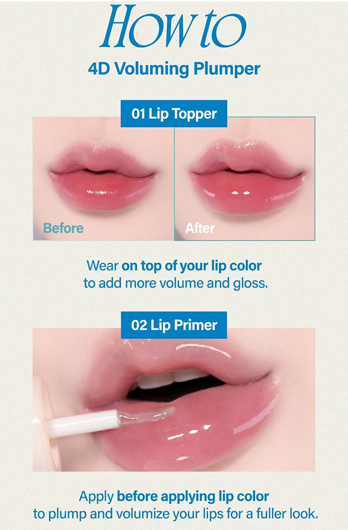 ลิปกลอส fwee 4D Voluming Plumper