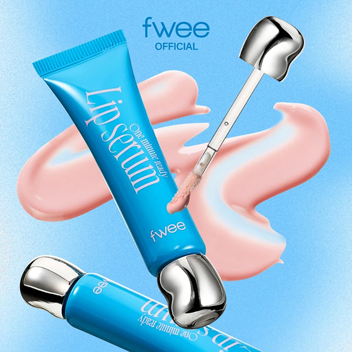 ลิปเซรั่ม fwee One Minute Ready Lip Serum